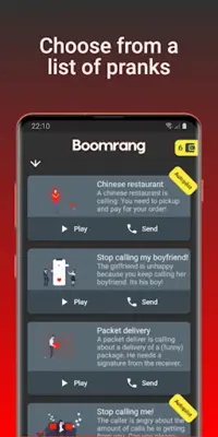 BoomRang android App screenshot 6